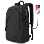 Mancro Anti-Theft Slim Laptop Backpack with USB