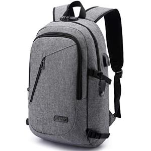 Anti-Theft Laptop Backpack with USB Charging Port