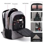 Monsdle Anti-Theft Travel Laptop Backpack with USB