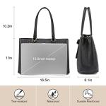 LOVEVOOK 15.6 Inch Waterproof Laptop Tote Bag