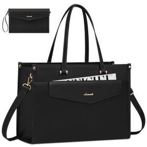 LOVEVOOK 15.6" Laptop Tote Bag for Women