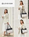 Stylish LOVEVOOK 15.6 Inch Laptop Tote Bag