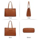 LOVEVOOK Waterproof Laptop Tote Bag for Women