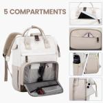 LOVEVOOK Women's Waterproof Laptop Backpack 15.6 Inch