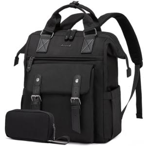 LOVEVOOK Women’s Water-Resistant Laptop Backpack
