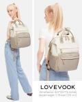 LOVEVOOK 15.6'' Waterproof Women's Laptop Backpack
