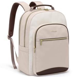 LOVEVOOK Women's Waterproof Laptop Backpack for Travel