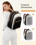 LOVEVOOK Women's Waterproof Laptop Backpack for Travel