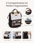 Stylish Waterproof Laptop Backpack with Tumbler Holder