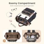 LOVEVOOK Women's Waterproof Laptop Backpack with Cup Pocket