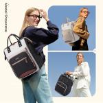 LOVEVOOK Women's Waterproof Laptop Backpack with Cup Pocket