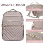 VANKEAN Stylish 15.6 Inch Laptop Backpack for Women