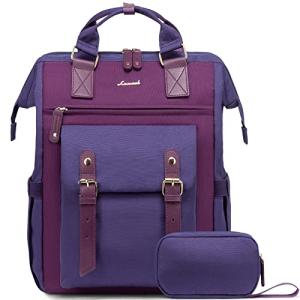 LOVEVOOK 15.6 Inch Women’s Laptop Backpack - Purple