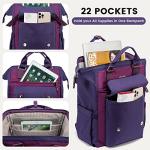 LOVEVOOK 15.6 Inch Women’s Laptop Backpack - Purple