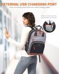 Fashionable Anti-Theft Waterproof Laptop Backpack for Women