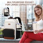 Stylish Women's Laptop Backpack with USB Charger