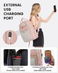 Stylish Water-Resistant Laptop Backpack for Women