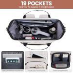 LOVEVOOK Waterproof Laptop Backpack for Women