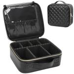Relavel Portable Makeup Organizer Bag with Dividers
