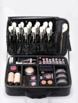 ROWNYEON Portable Makeup Organizer with Adjustable Dividers