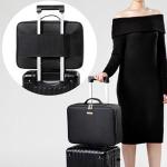 ROWNYEON Portable Makeup Organizer with Adjustable Dividers