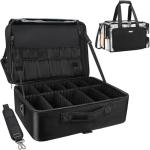 Relavel Extra Large Travel Makeup Case and Organizer