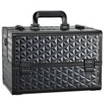 Joligrace Aluminum Makeup Train Case with Dividers