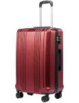 Coolife Hardshell Carry-On Suitcase with TSA Lock