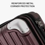 LEVEL8 Grace 20-Inch Expandable Carry-On Suitcase