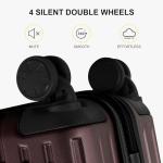 LEVEL8 Grace 20-Inch Expandable Carry-On Suitcase