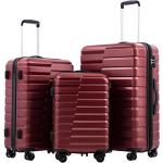 COOLIFE Expandable 3-Piece Spinner Luggage Set