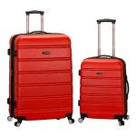 Rockland Melbourne Red Hardside Expandable Luggage Set