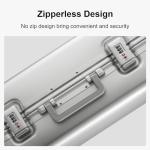 LEVEL8 Gibraltar 20 Inch Zipperless Carry-On Suitcase