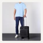 Amazon Basics 18" Expandable Softside Carry-On Suitcase