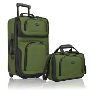 U.S. Traveler Rio Expandable Carry-On Luggage Set