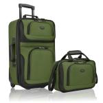 U.S. Traveler Rio Expandable Carry-On Luggage Set