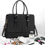 Stylish Waterproof Leather Laptop Tote for Women