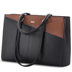 LOVEVOOK Women's Laptop Tote Bag, Large Capacity