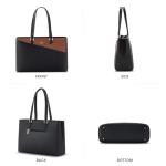 LOVEVOOK Women's Laptop Tote Bag, Large Capacity