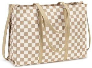 Women's Canvas Laptop Tote Bag for Work