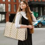 Women's Canvas Laptop Tote Bag for Work