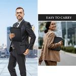 ProCase Black Business Padfolio with Zipper