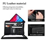 ProCase Black Business Padfolio with Zipper