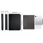 ProCase Black Business Padfolio with Zipper