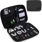 BAGSMART Small Travel Tech Organizer in Black