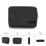 BAGSMART Small Travel Tech Organizer in Black