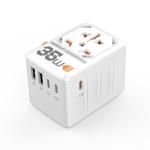 TESSAN Universal Travel Adapter with 5 USB Ports