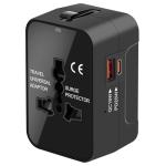 Universal Travel Adapter with Fast Charging Ports