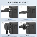 EPICKA Universal Travel Adapter with Fast Charging
