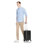 Amazon Basics 20-Inch Hardside Spinner Luggage, Black